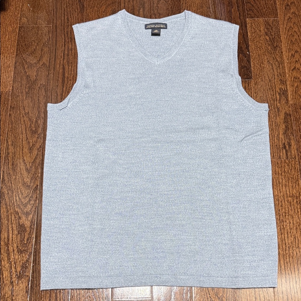 Banana Republic Light Blue Sweater Vest